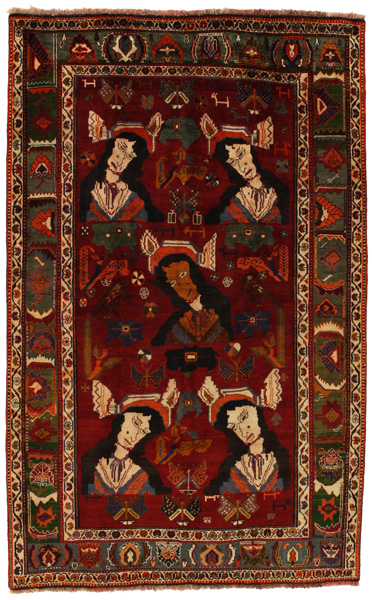 Qashqai - Gabbeh Persialainen matto 245x153