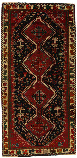 Yalameh - Qashqai Persialainen matto 296x146