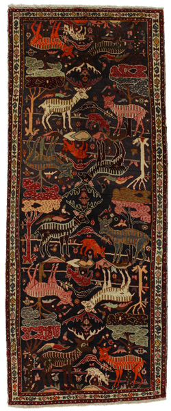 Bijar - Kurdi Persialainen matto 303x122