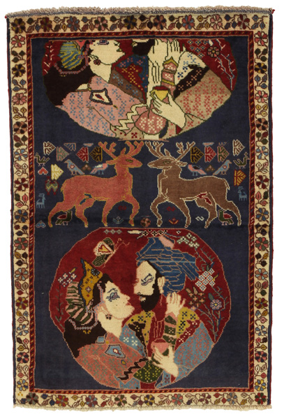 Bijar - Kurdi Persialainen matto 123x81