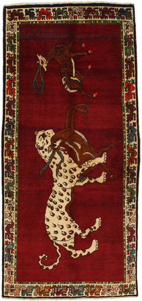 Gabbeh - Qashqai Persialainen matto 242x110