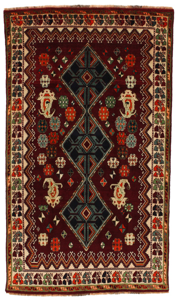 Yalameh - Qashqai Persialainen matto 255x150