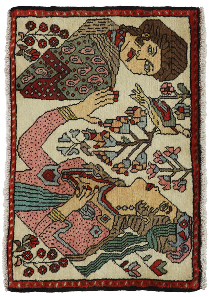 Bijar - Kurdi Persialainen matto 60x87