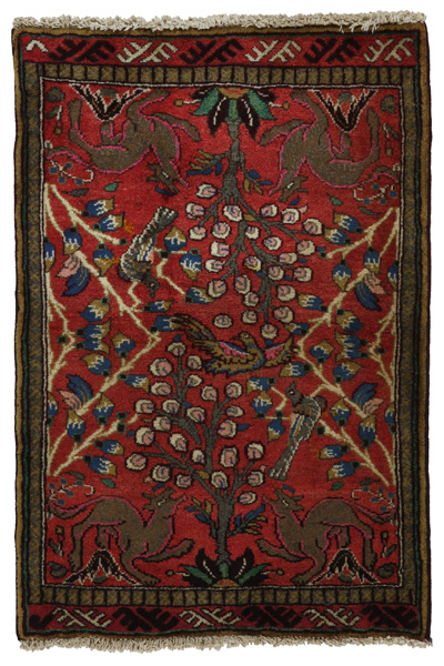 Bijar - Kurdi Persialainen matto 98x67