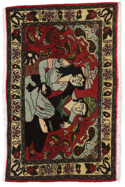 Bijar - Kurdi Persialainen matto 61x98