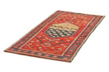 Gabbeh - erittäin vanhoja Persialainen matto 204x96 - Kuva 2
