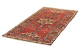 Hamadan - erittäin vanhoja Persialainen matto 200x95 - Kuva 2