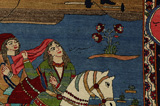 Kashan - erittäin vanhoja Persialainen matto 205x136 - Kuva 8