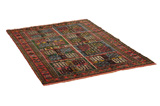 Bakhtiari - erittäin vanhoja Persialainen matto 170x121 - Kuva 1