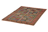 Bakhtiari - erittäin vanhoja Persialainen matto 170x121 - Kuva 2
