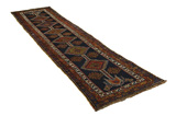 Qashqai - Antique Persialainen matto 405x99 - Kuva 1