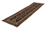 Qashqai - Antique Persialainen matto 405x99 - Kuva 2