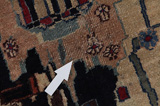 Kashmar - erittäin vanhoja Persialainen matto 349x295 - Kuva 17
