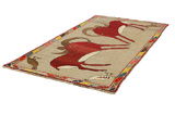 Gabbeh - Qashqai Persialainen matto 272x145 - Kuva 2