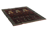 Gabbeh - Qashqai Persialainen matto 181x132 - Kuva 1