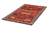 Gabbeh - Qashqai Persialainen matto 216x122 - Kuva 2