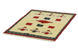 Kashkooli - Gabbeh Persialainen matto 140x101 - Kuva 2