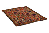 Gabbeh - Bakhtiari Persialainen matto 155x108 - Kuva 1