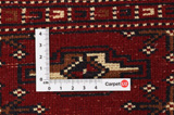 Yomut - Bokhara Persialainen matto 103x112 - Kuva 4