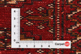 Yomut - Bokhara Persialainen matto 110x113 - Kuva 4
