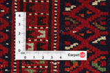 Yomut - Bokhara Persialainen matto 121x118 - Kuva 4