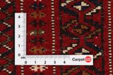 Yomut - Bokhara Persialainen matto 128x135 - Kuva 4