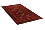 Yalameh - Qashqai Persialainen matto 222x114 - Kuva 1