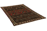 Bakhtiari - Gabbeh Persialainen matto 214x134 - Kuva 1