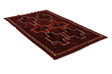 Sirjan - Afshar Persialainen matto 264x150 - Kuva 1