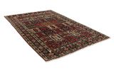 Bakhtiari - erittäin vanhoja Persialainen matto 288x192 - Kuva 1