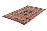 Afshar - erittäin vanhoja Persialainen matto 220x125 - Kuva 2