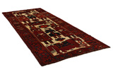 Bakhtiari - Qashqai Persialainen matto 370x146 - Kuva 1