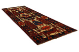 Bakhtiari - Qashqai Persialainen matto 441x154 - Kuva 1