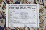 Tabriz Persialainen matto 250x250 - Kuva 11