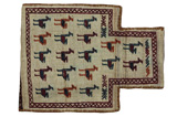 Qashqai - Saddle Bag Persialainen matto 48x37 - Kuva 1