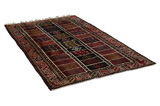Qashqai - Gabbeh Persialainen matto 230x136 - Kuva 1