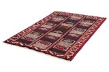 Qashqai - Gabbeh Persialainen matto 209x135 - Kuva 2